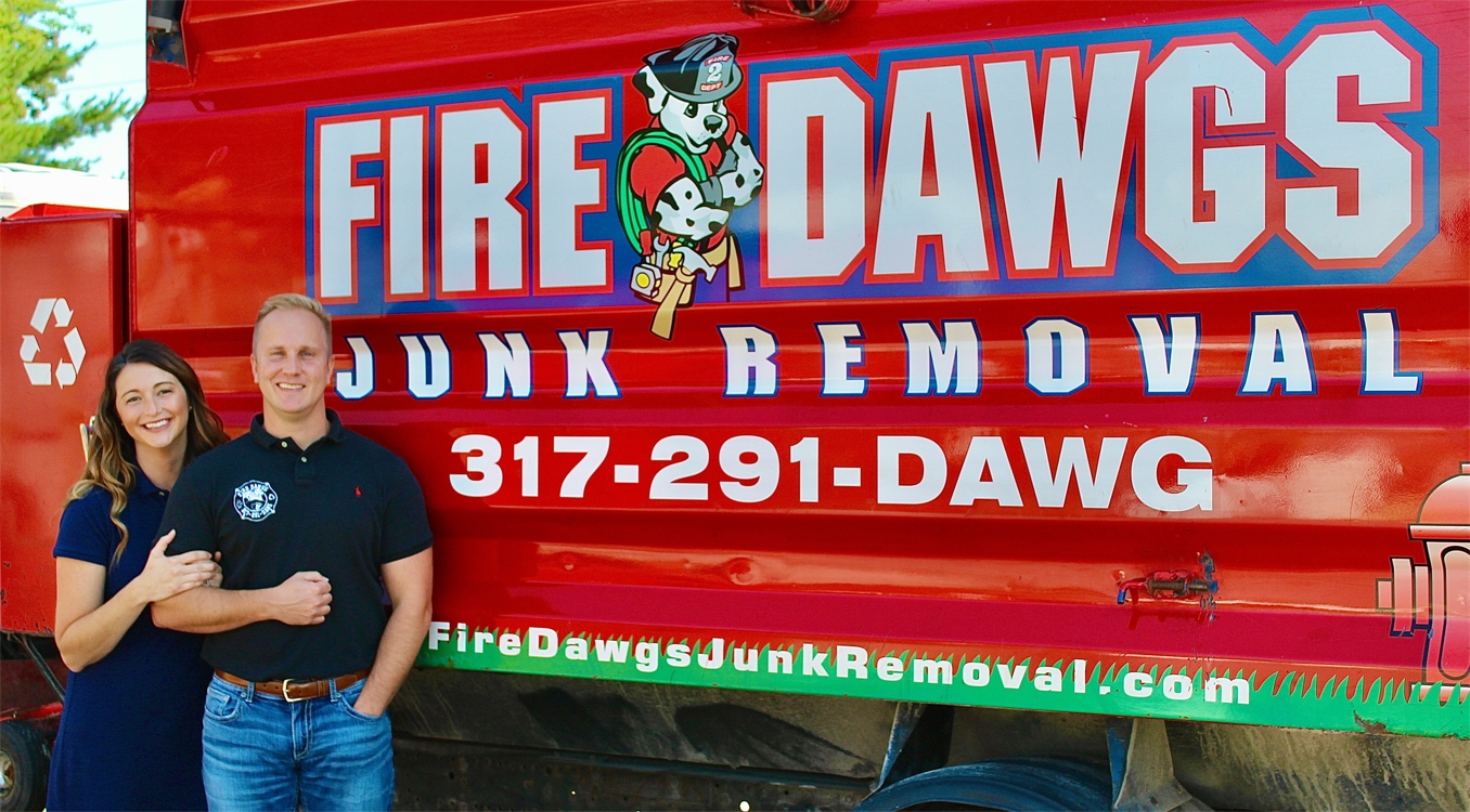 Fire Dawgs Owners, Bennett and Miranda Grove