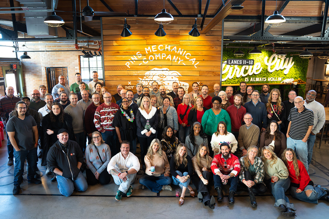 Staff Holiday Party at Pins Mechanical Co.