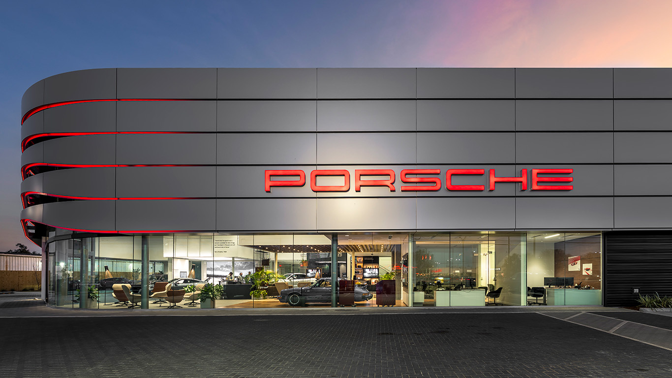 Kent Design Build - Porsche Dealership