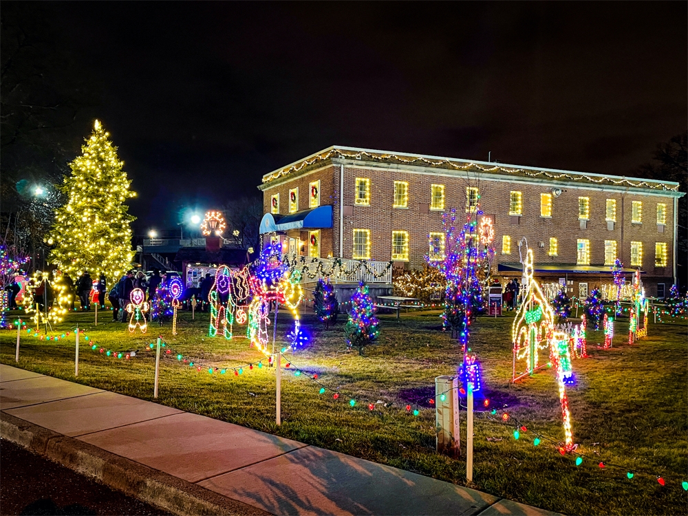 Holiday Display at the Pennsauken Municipal Building