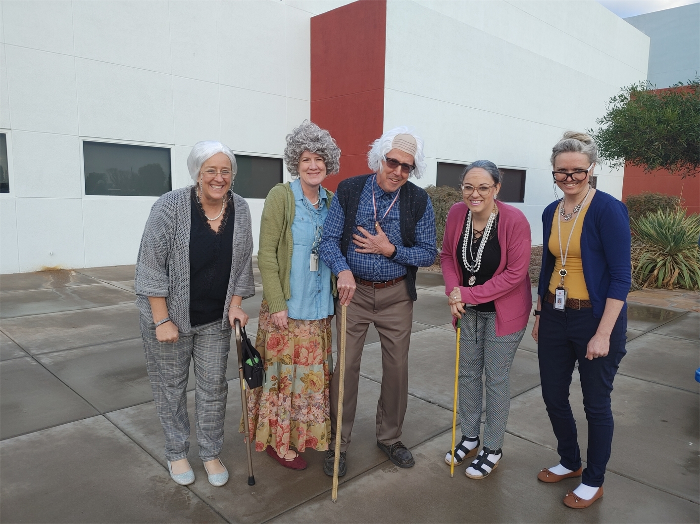 Teachers on the 100th Day of School!
