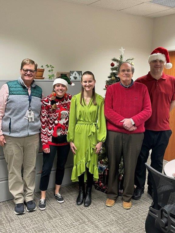 Auditors in the Comptroller's Knoxville office celebrate the holidays together.