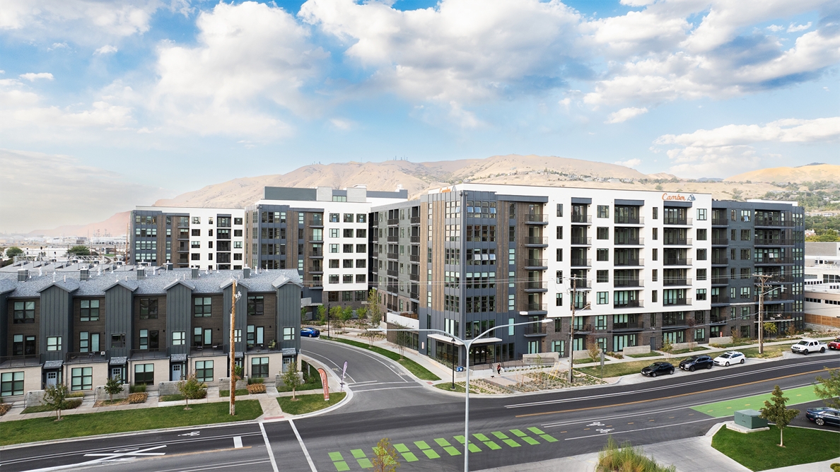 Our team completed Camber, an award-winning multifamily project in Salt Lake City.