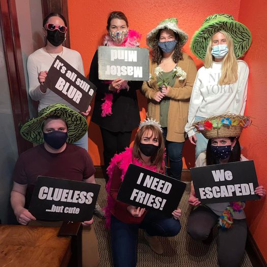 Nordic's brand, marketing, and communications team bonded over an escape room experience.