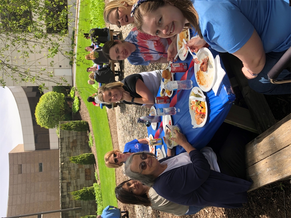 All company lunch outside