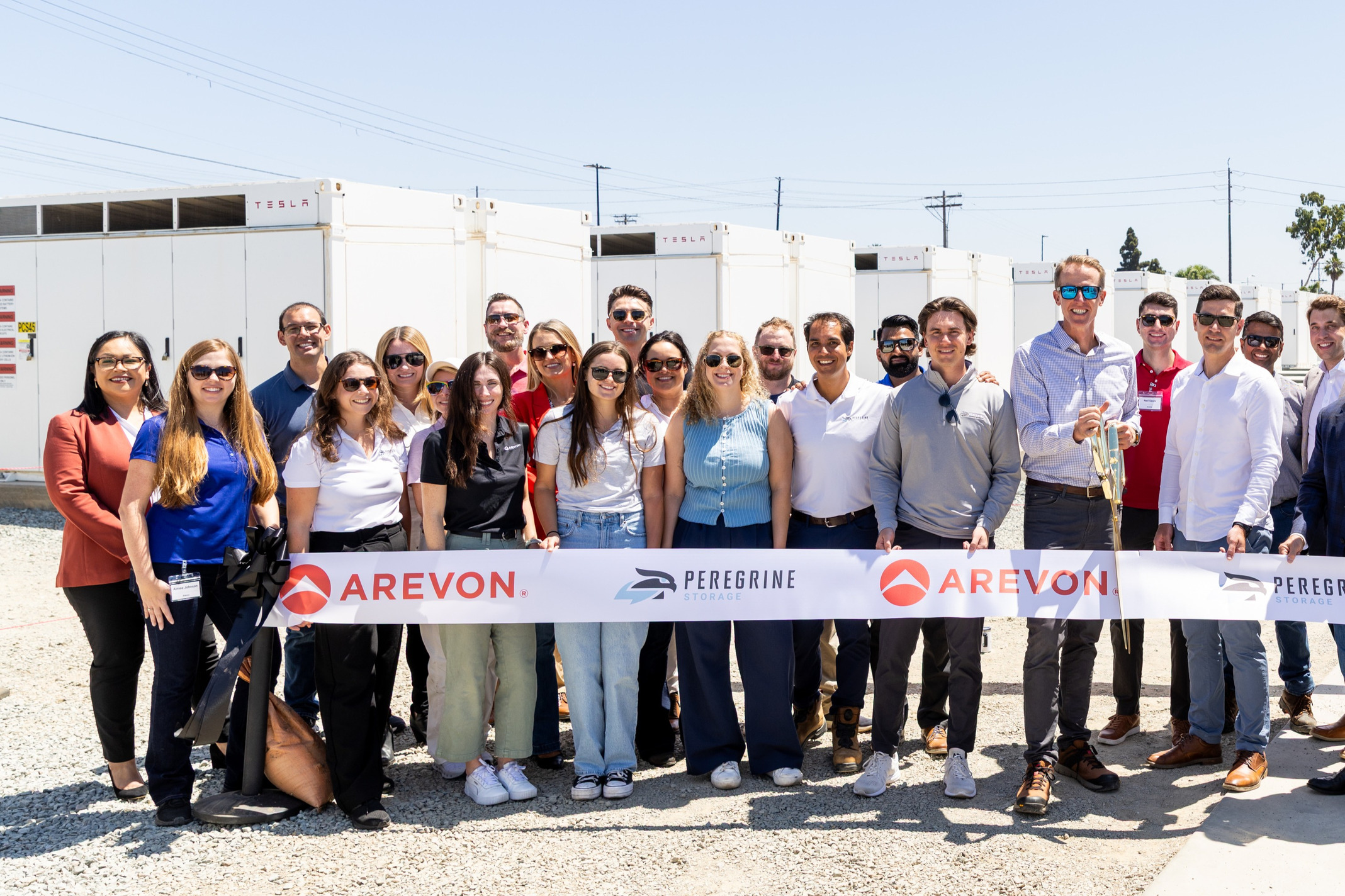 Peregrine Energy Storage Ribbon-Cutting Event