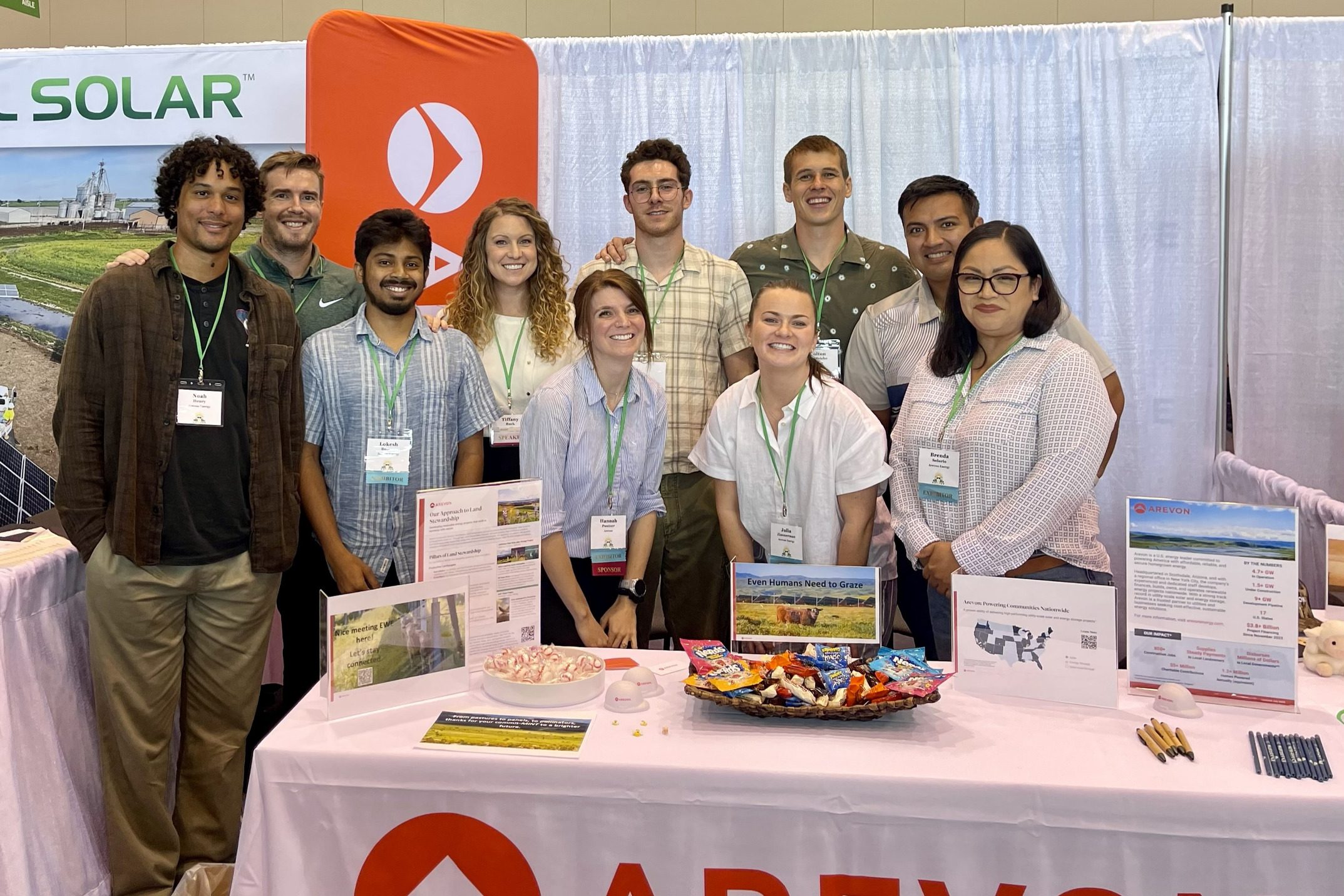 Solar Farm Summit Arevon Booth