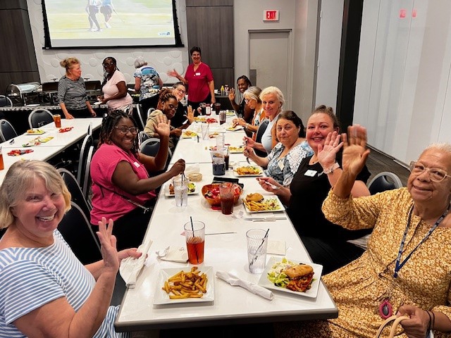 Dave and Busters Lunch.JPG