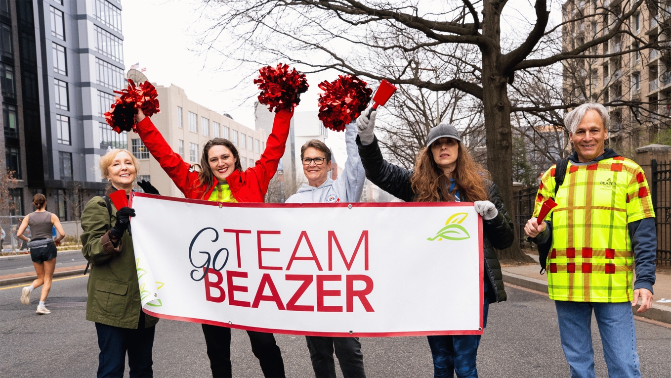 Each year, employees race in a 10k and half marathon to raise funds and awareness for Fisher House Foundation.