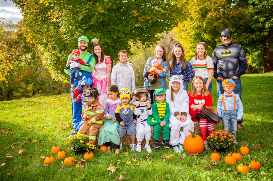 Every year C&J hosts a fall festivel and trunk or treat event for employees and families.