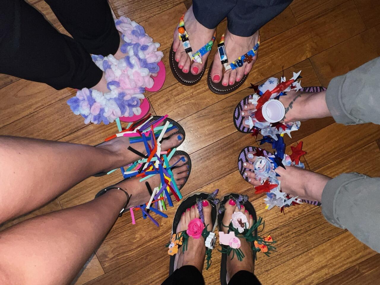 Practicing creativity exercises innovative thinking, and National Flip Flop Day was the perfect time for Upstate SC associates to decorate flip flops for judging by clients, who voted on their favorites.