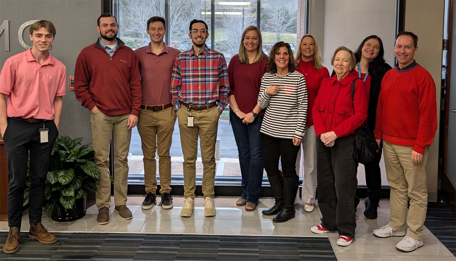 LBMC team members Go Red for heart health!