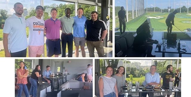 LBMC celebrates the end of a successful summer intern season with a trip to Topgolf.