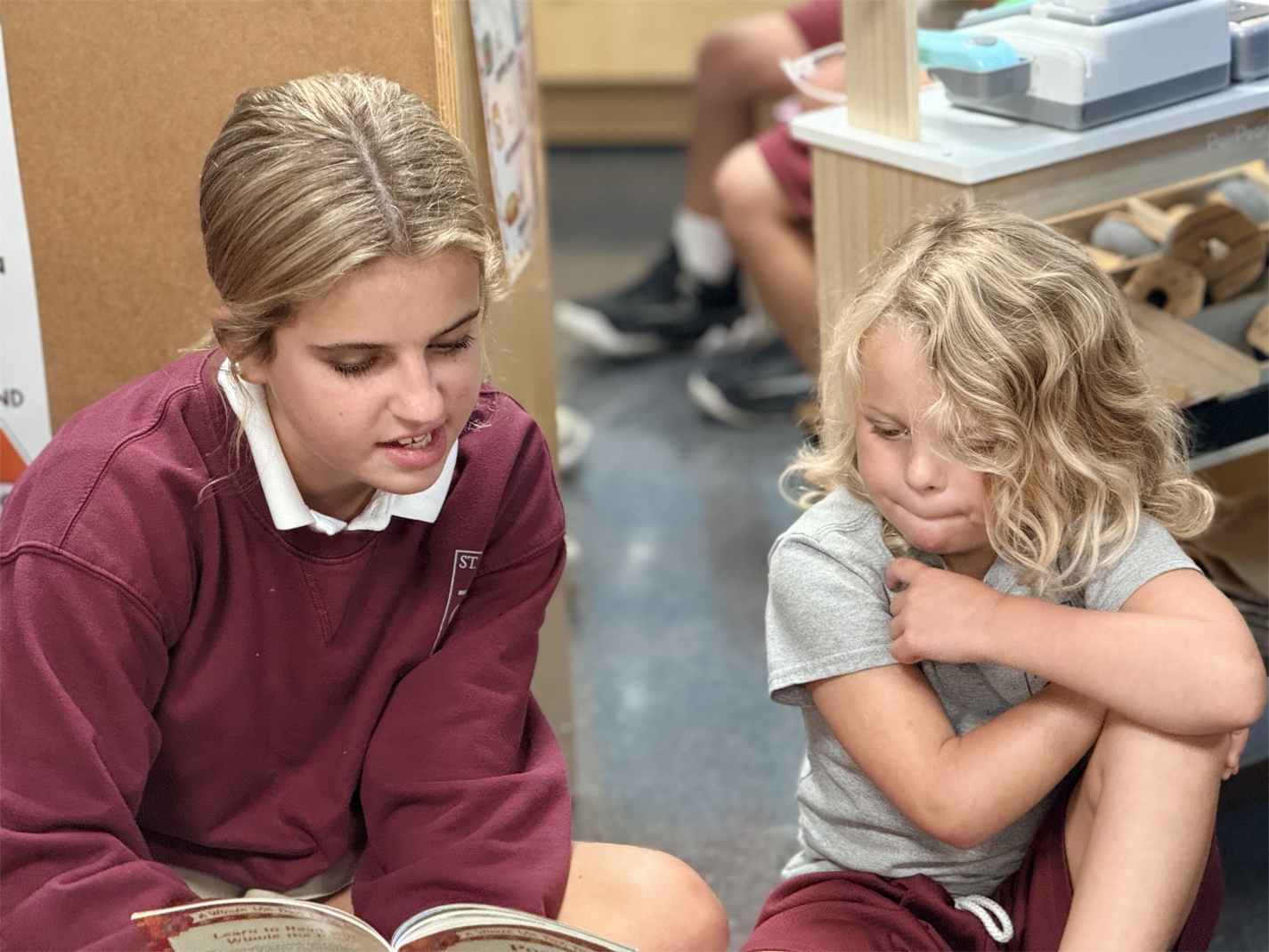 Time with our Prayer Buddies