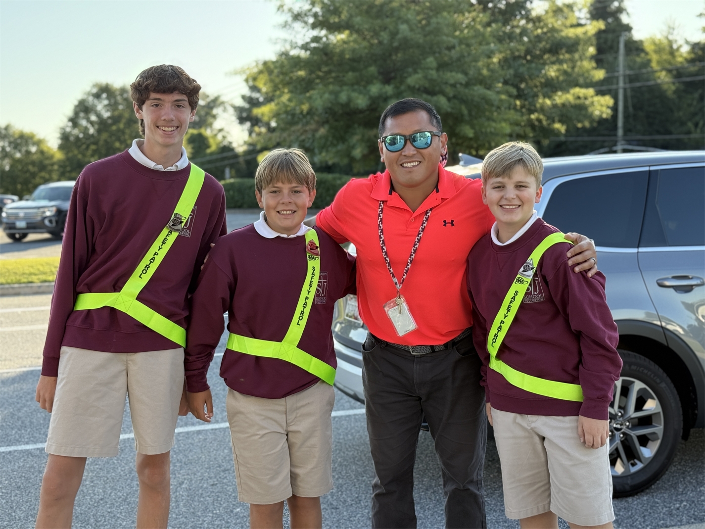 Safety Patrol is one of more than 20 clubs offered on campus!