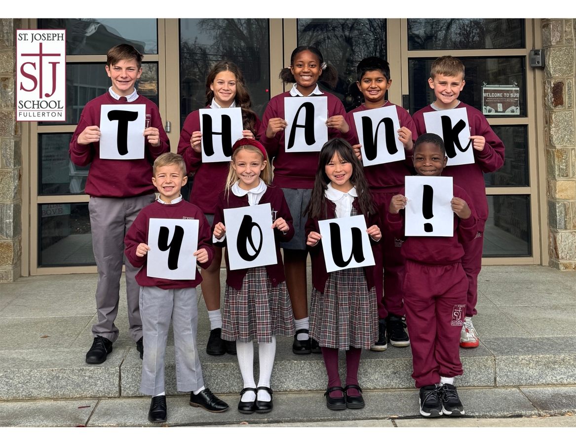 Thank you for your interest in St. Joseph School-Fullerton!