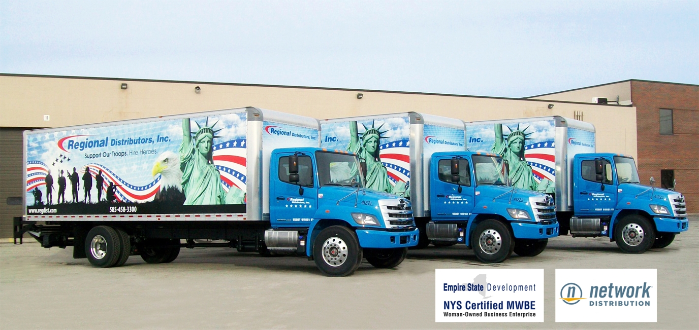Regional Distributors, Inc. is a proud family-owned and NYS Certified Women's Business Enterprise (WBE) that delivers efficient commercial products and equipment that meet unique business needs and customer service that exceeds expectations.