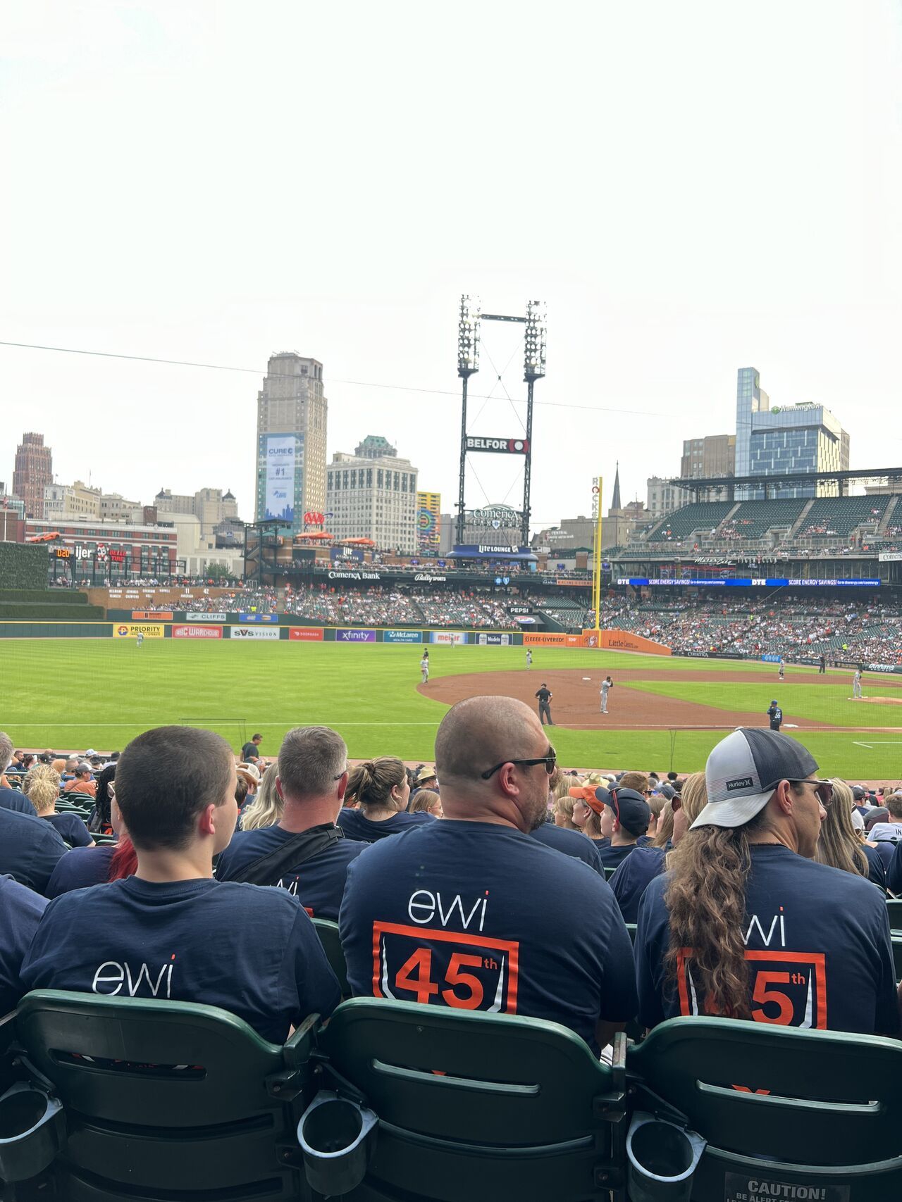 45th anniversary baseball game