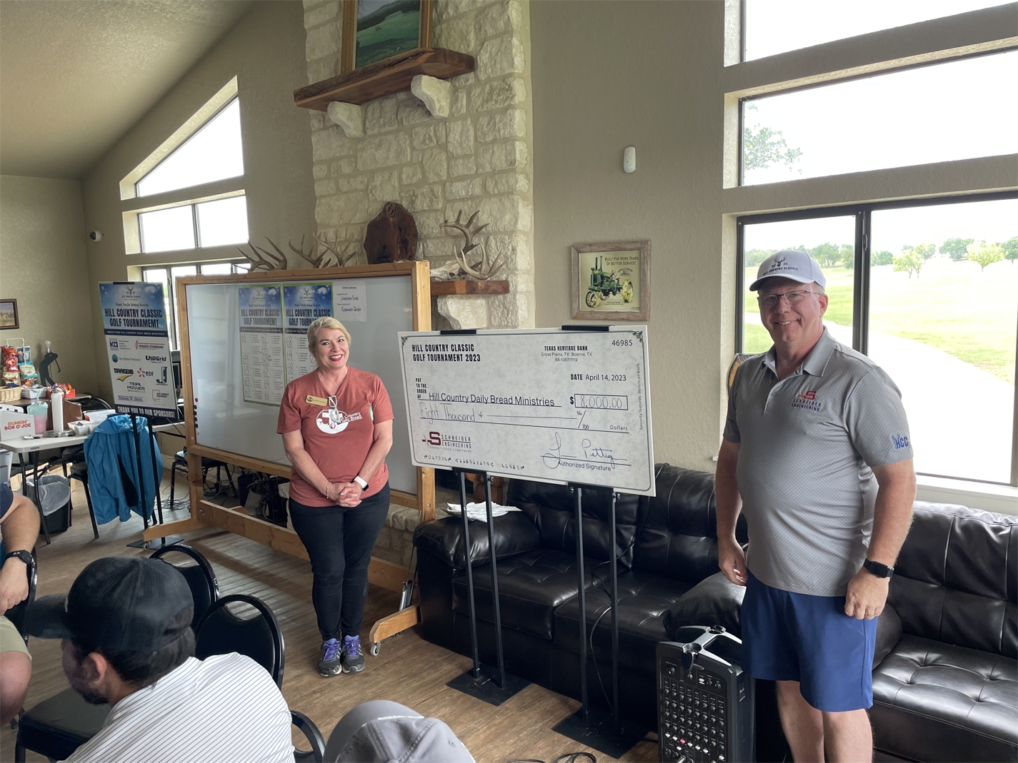 SEnergy HCC Golf Tournament Check to HCDBM