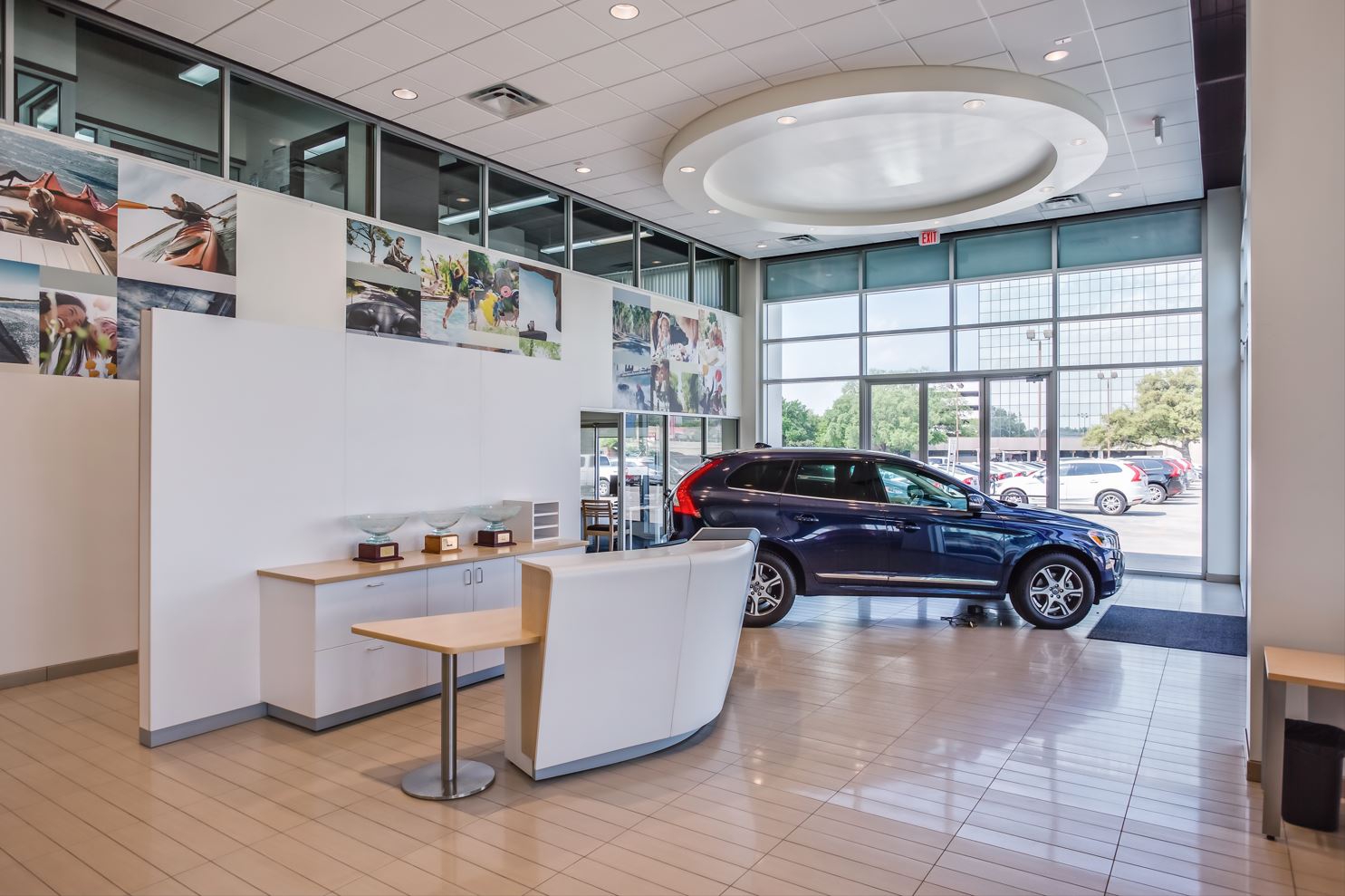 Volvo Reception Area