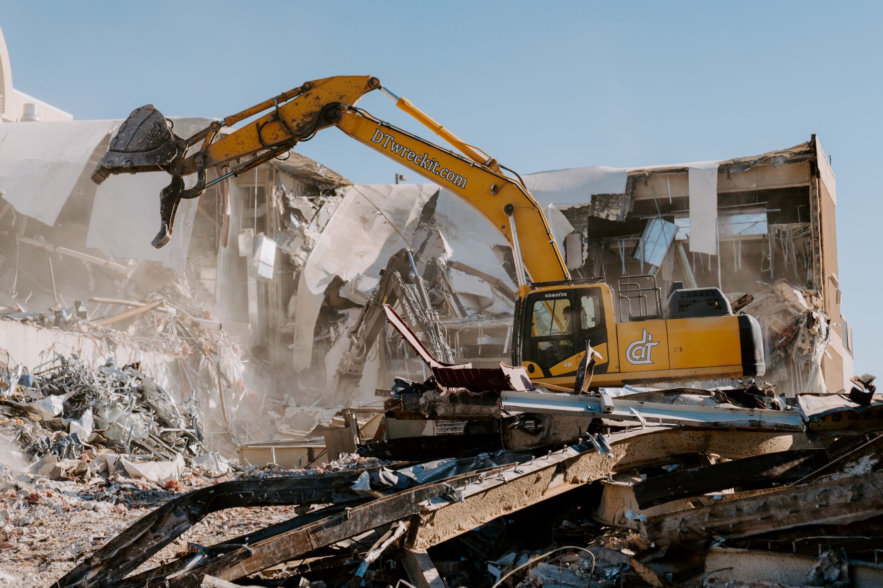 Demolition of Gilcrease Museum