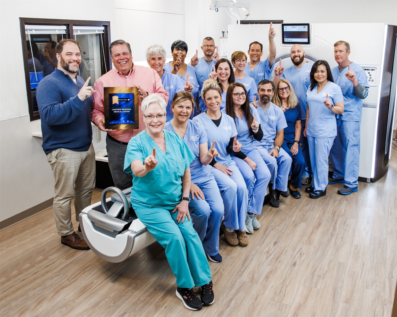 Our Radiology Team Celebrates Being a Top Workplace!
