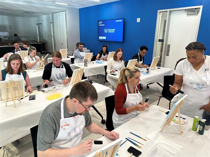 Guided Art Employee Wellbeing