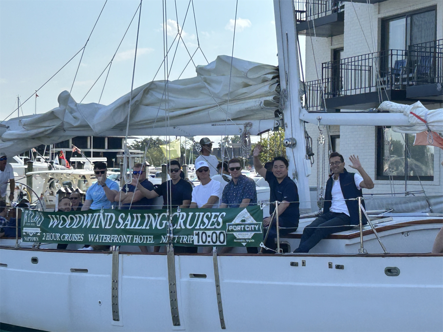 Sailing at retreat