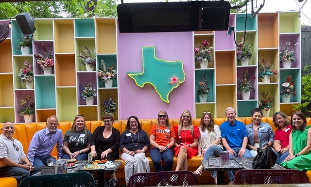Houston area employees met up for a Happy Hour.