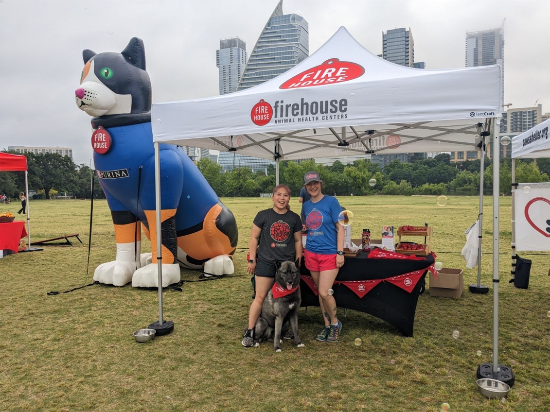 Team Members at the Austin Sunshine Run - ready to meet the people and pets of Austin. May 2023..jpeg