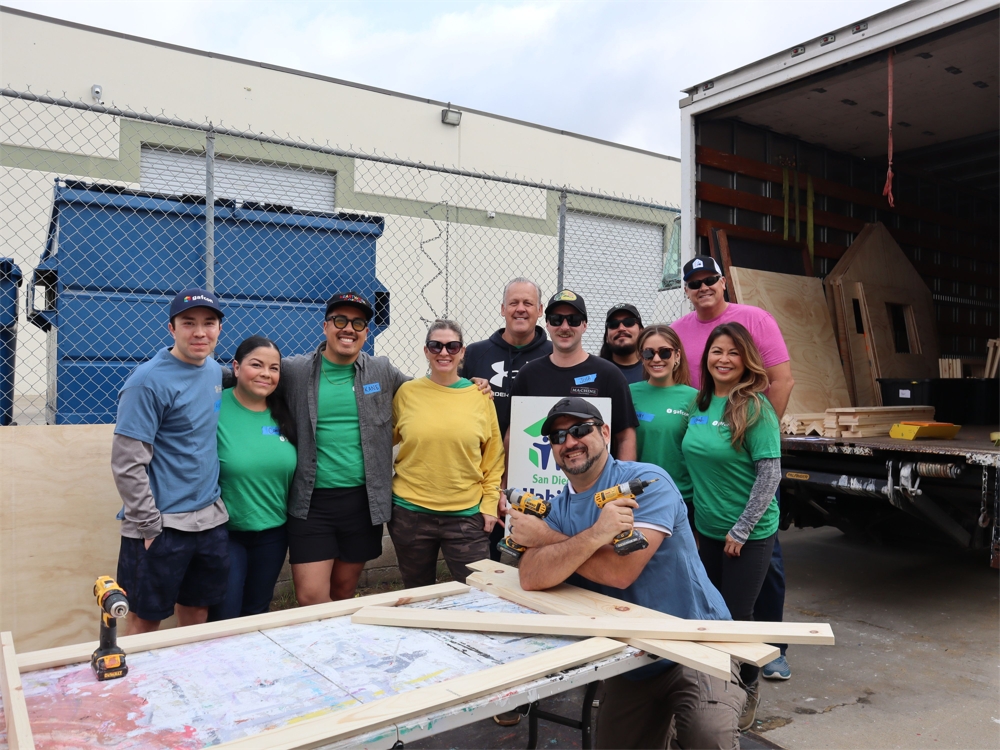 Gafcon Volunteers at Habitat for Humanity
