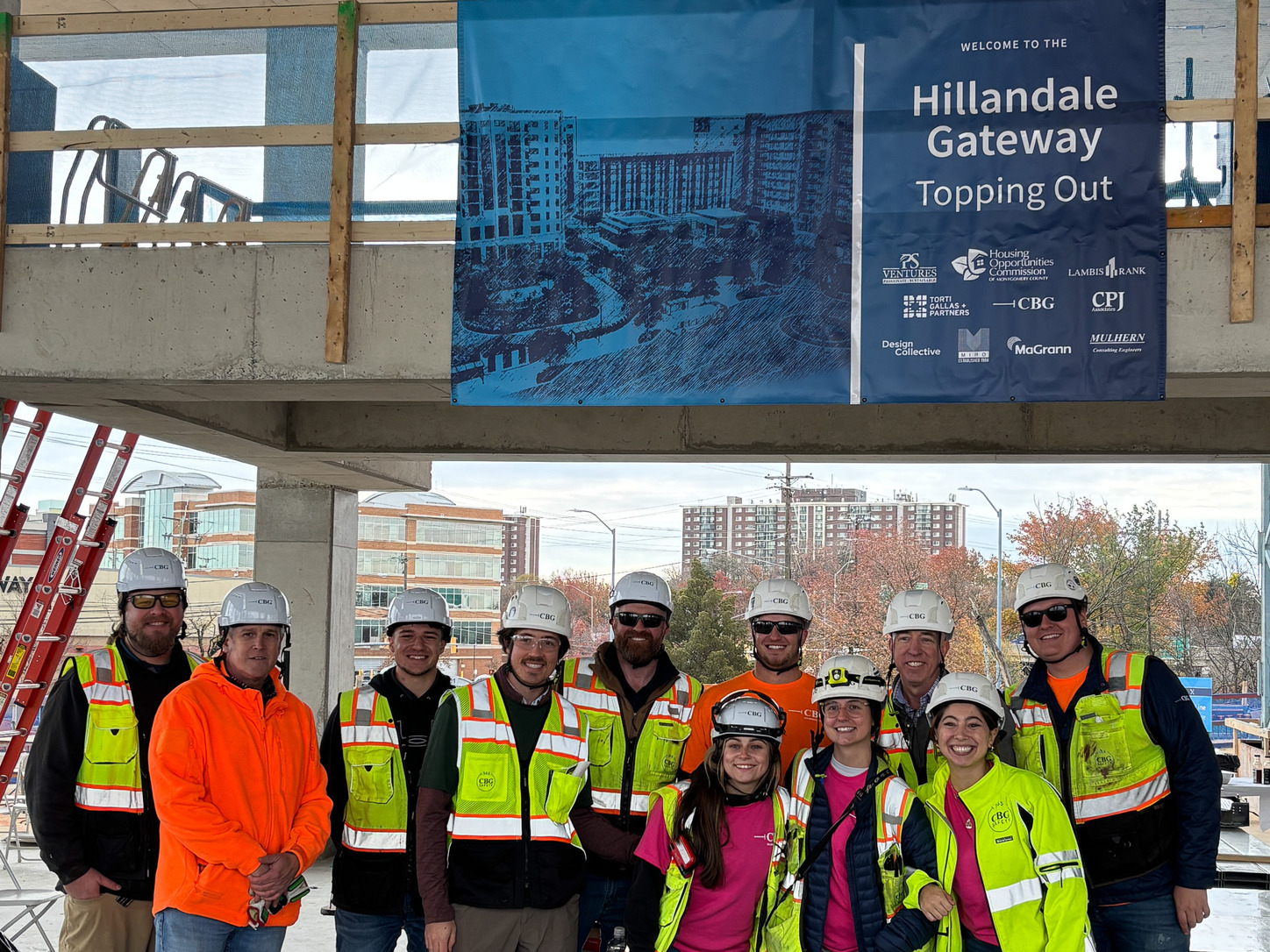 Hillandale Gateway Topping Out