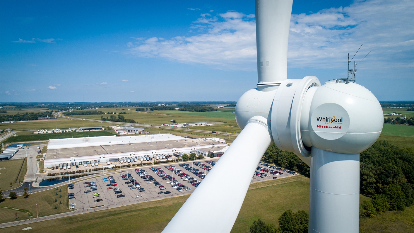 A One Energy Wind for Industry® project, which directly powers a manufacturing facility in Greenville, Ohio.