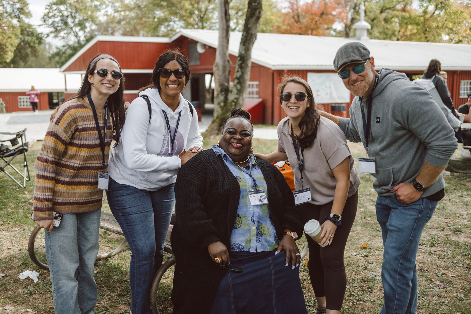 SCI Team Members connecting during our annual SCI Day event.