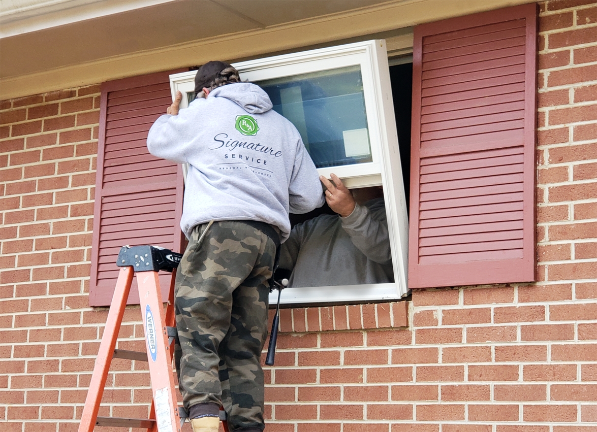 RWC incorporates it's Signature Service during every phase of window/door installation -- and beyond.