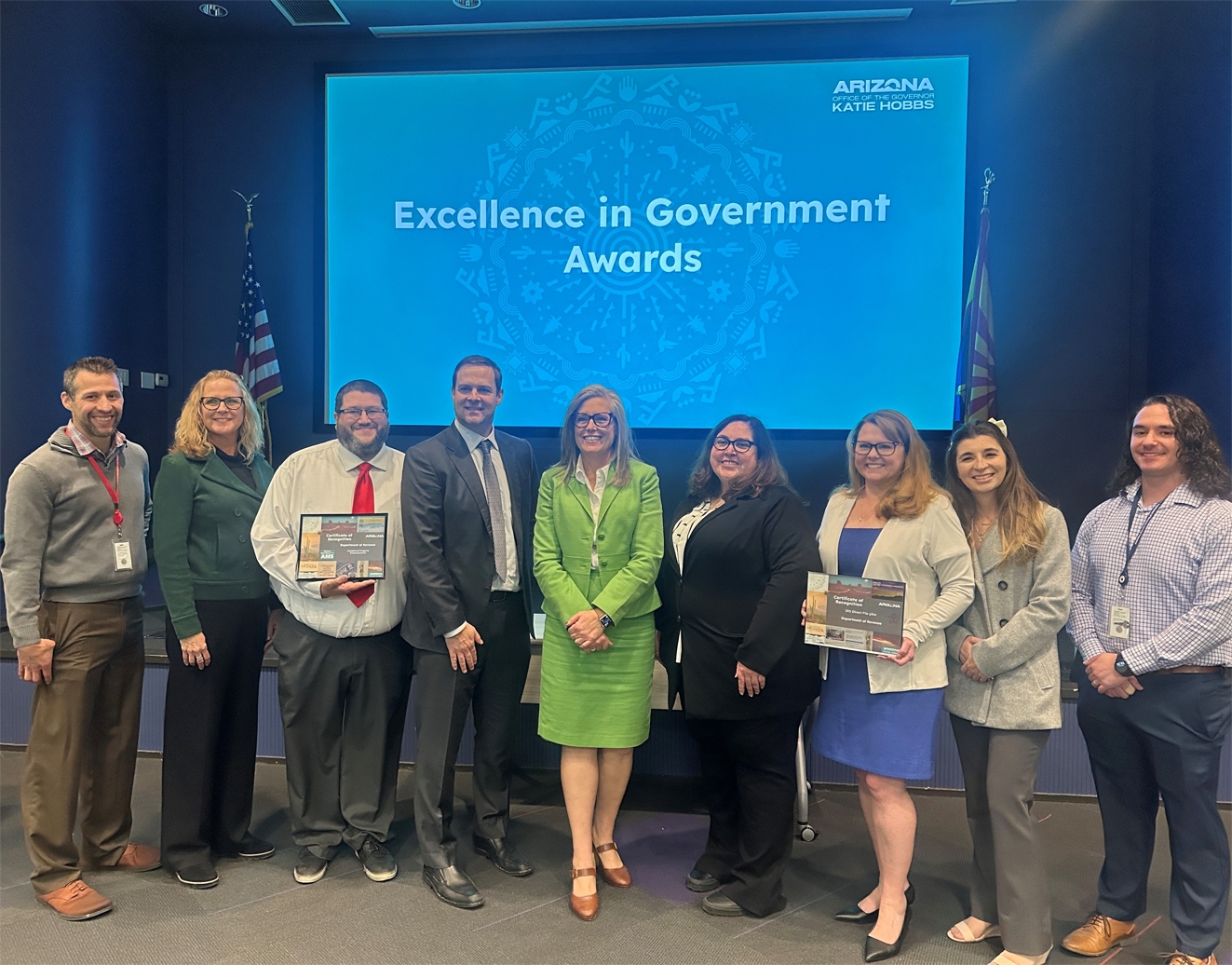 Striving for Excellence in Service to our State
