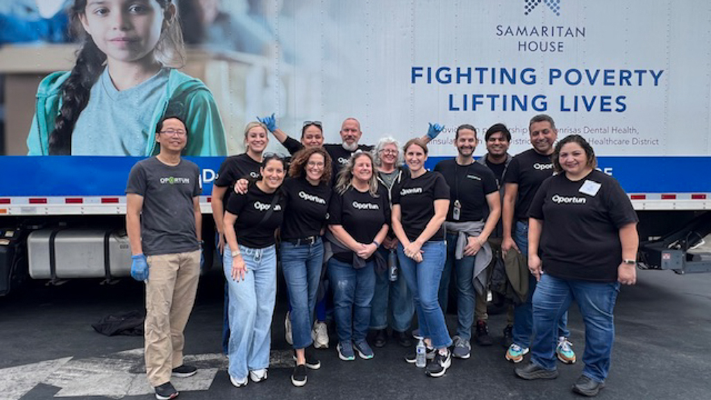 Bay Area team volunteering