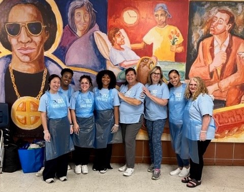 ZKS regularly volunteers at Daily Bread