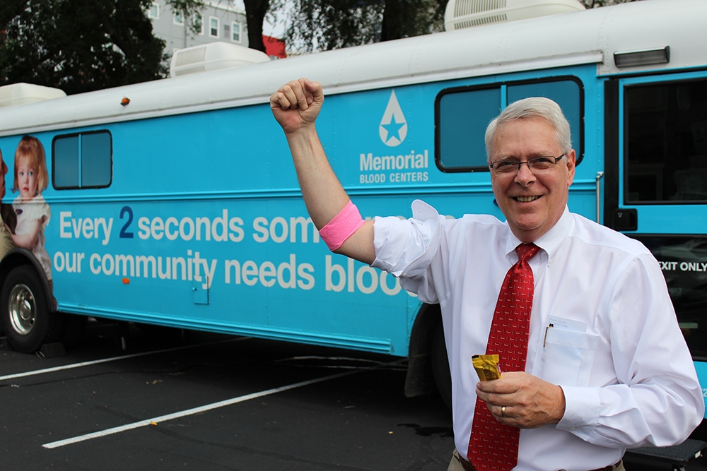 We proudly give back to our community and host regular blood drives.