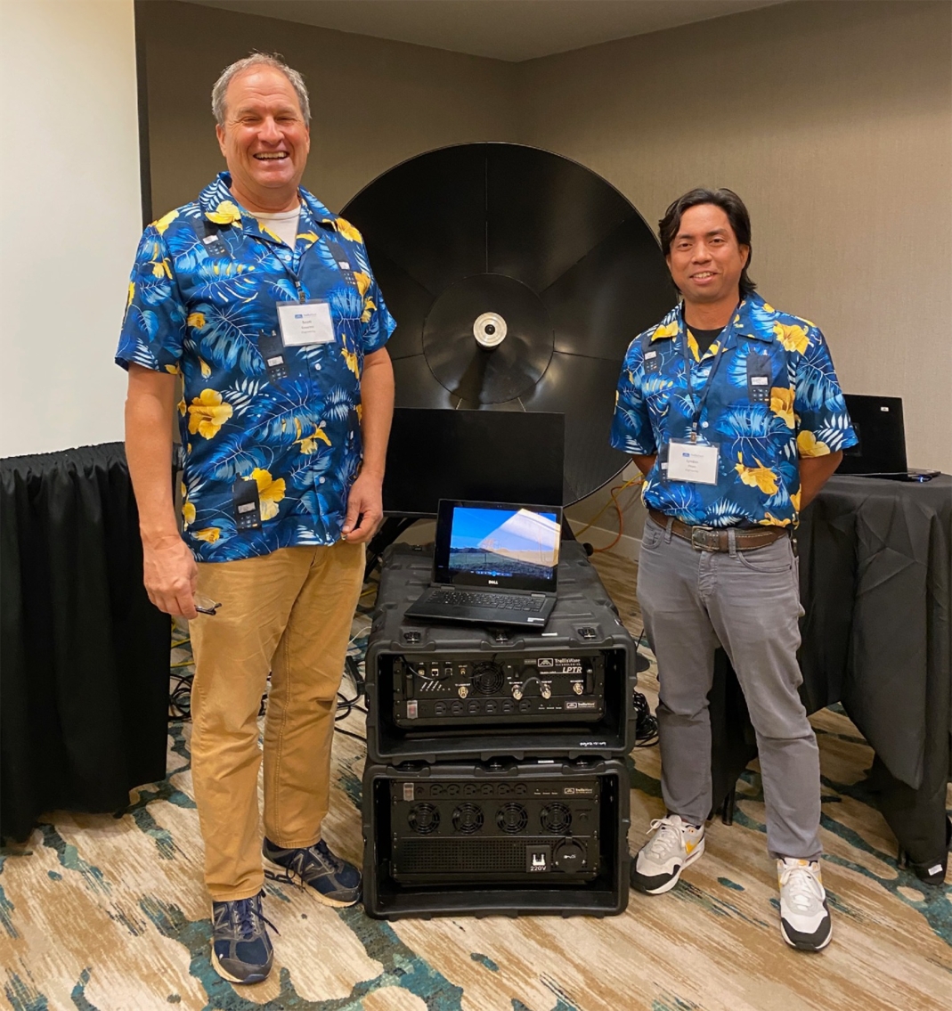 WG Mtg 2024 Troposcatter Demo Team Enserink and Pham TB IMG_8089.JPG