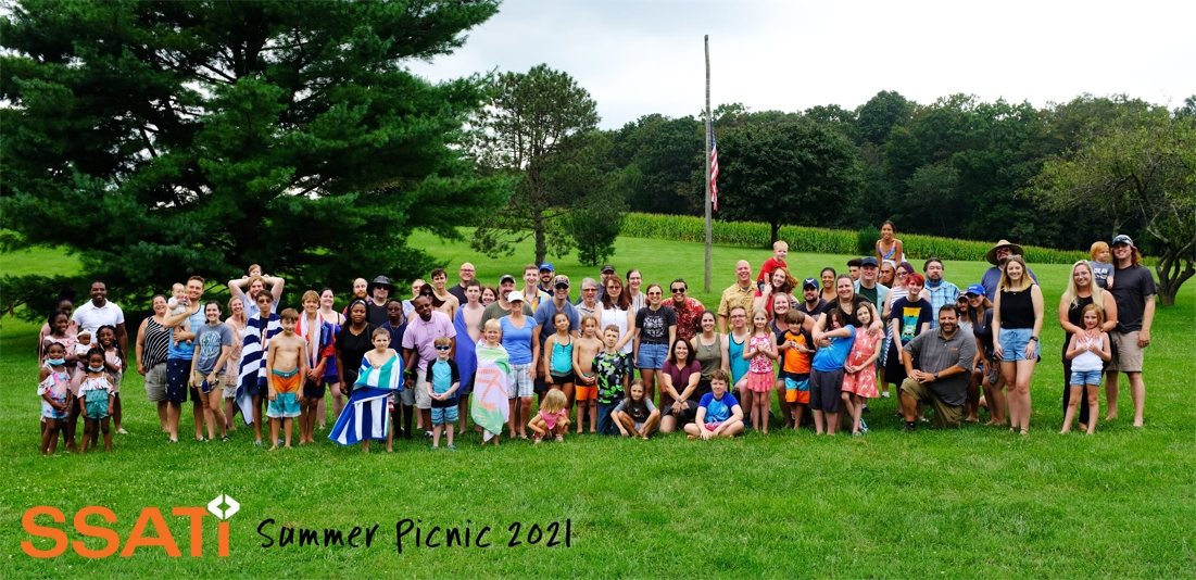 SSATI's employees and families at our annual summer picnic - a celebration you don't want to miss!