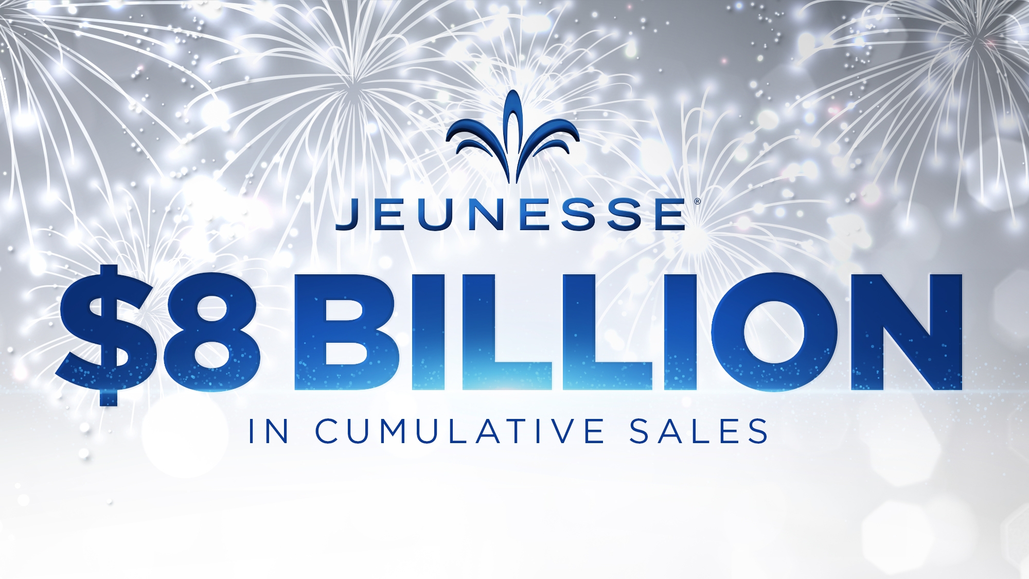 Jeunesse reached $8 Billion in cumulative wordwide sales in 2020.