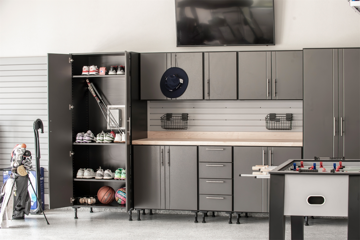 A variety of storage solutions to match your lifestyle.