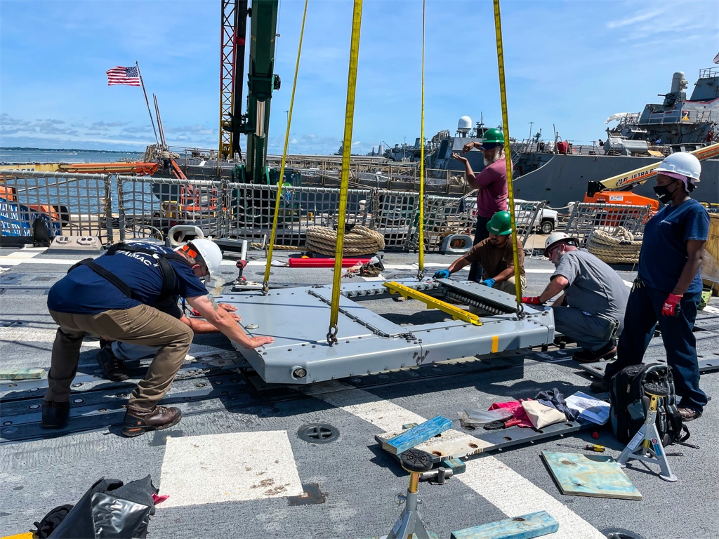 AVMAC Subject Matter Expert team providing "turn-key" maintenance for the US Navy's Recovery Assist, Secure and Traverse (RAST) system.jpg