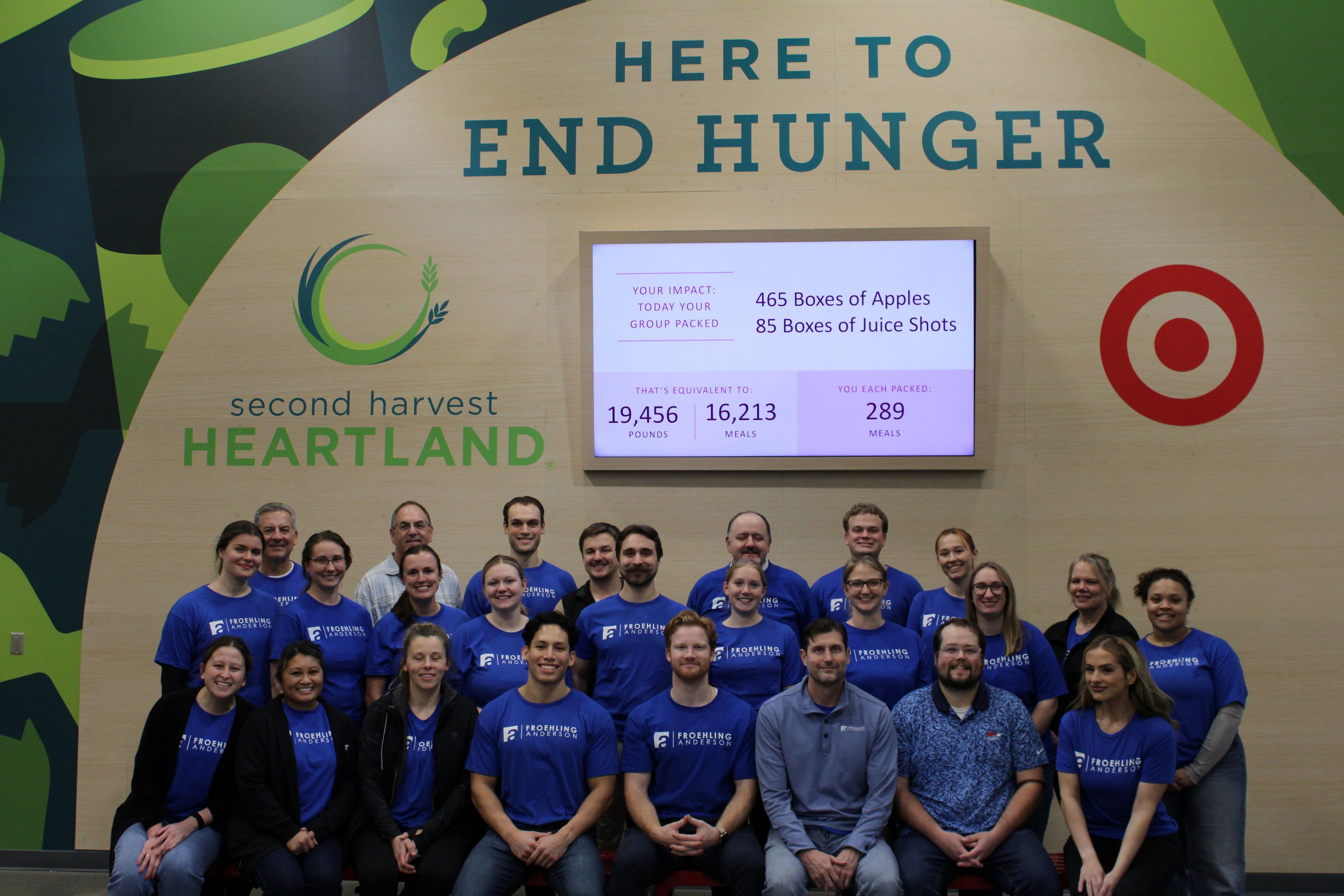 Annual Volunteer Event at Second Harvest Heartland