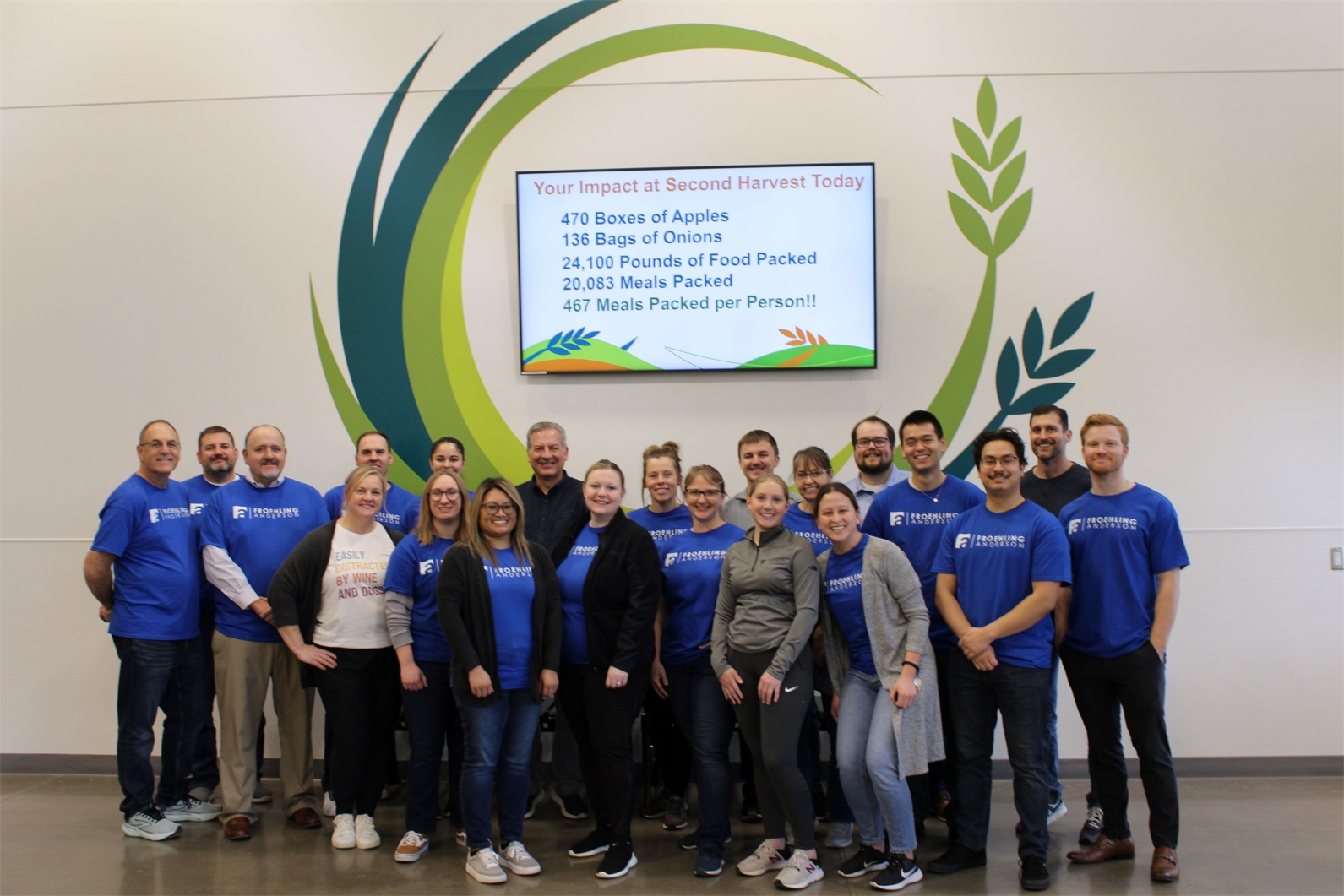 Volunteering at Second Harvest Heartland 2024