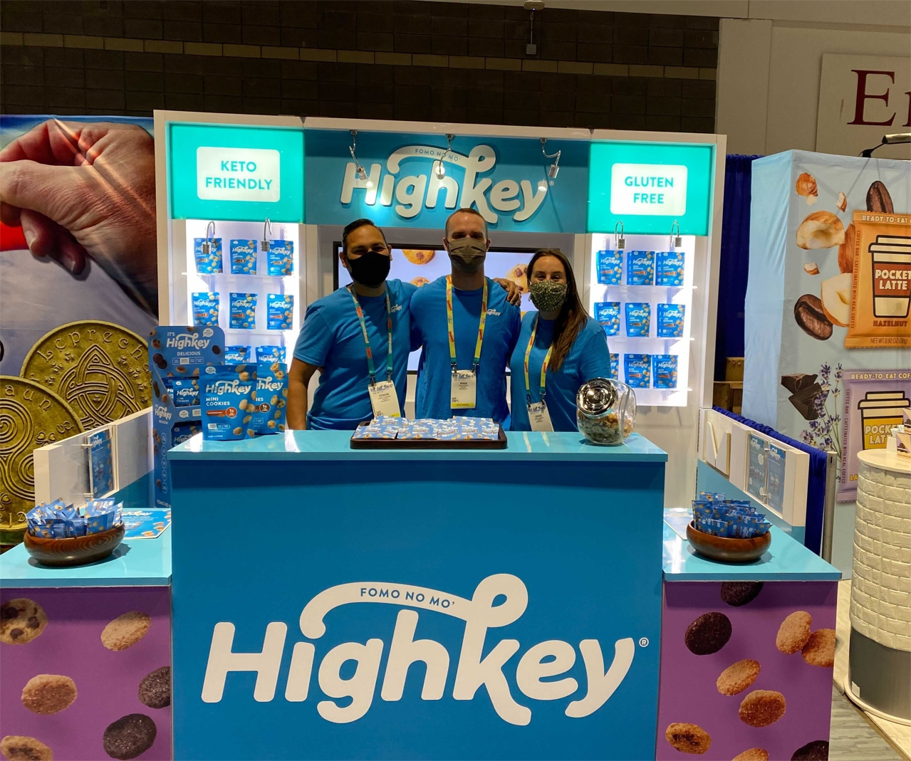 The HighKey Sales Team at the Sweets & Snacks Expo