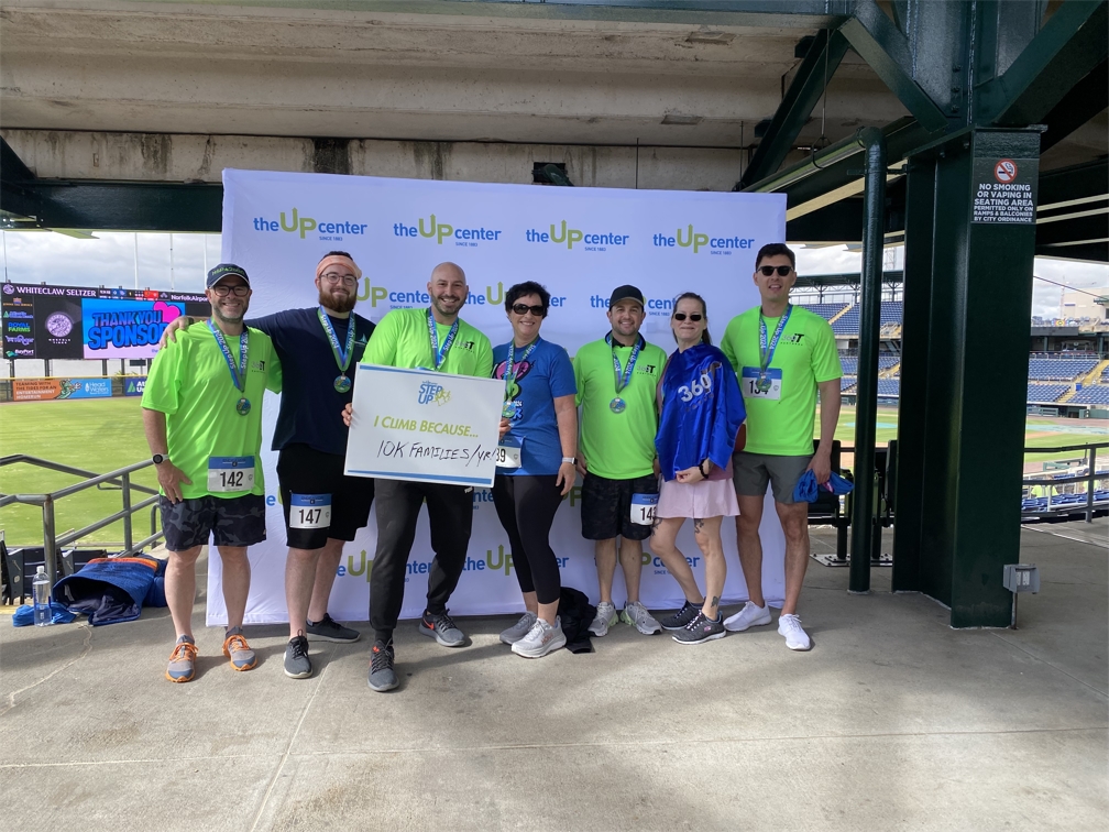 The 360IT PARTNERS team had a great time at the Up Center's annual "Step Up Challenge."  This was our 5th year as a sponsor.