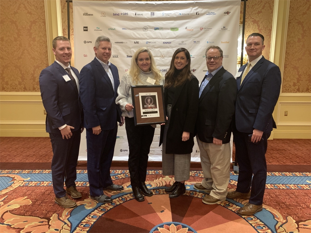Haynie & Company won the 2020 Best Companies to Work For