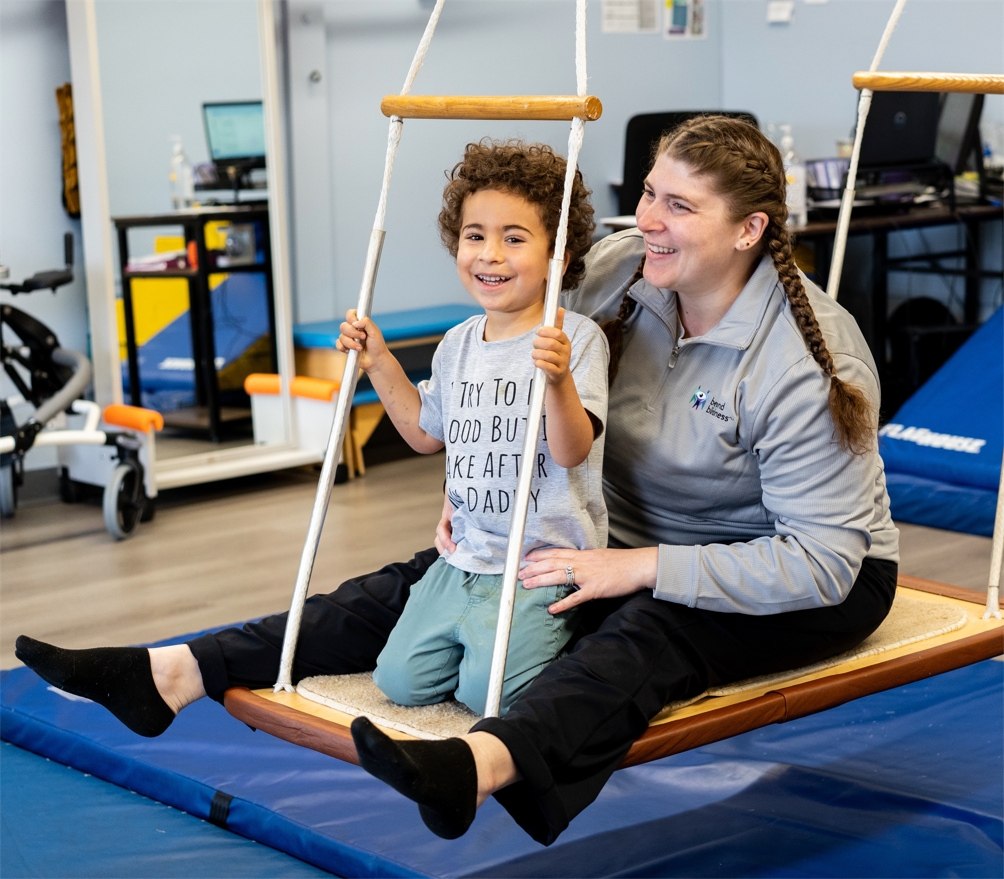 Student Receiving Physical Therapy